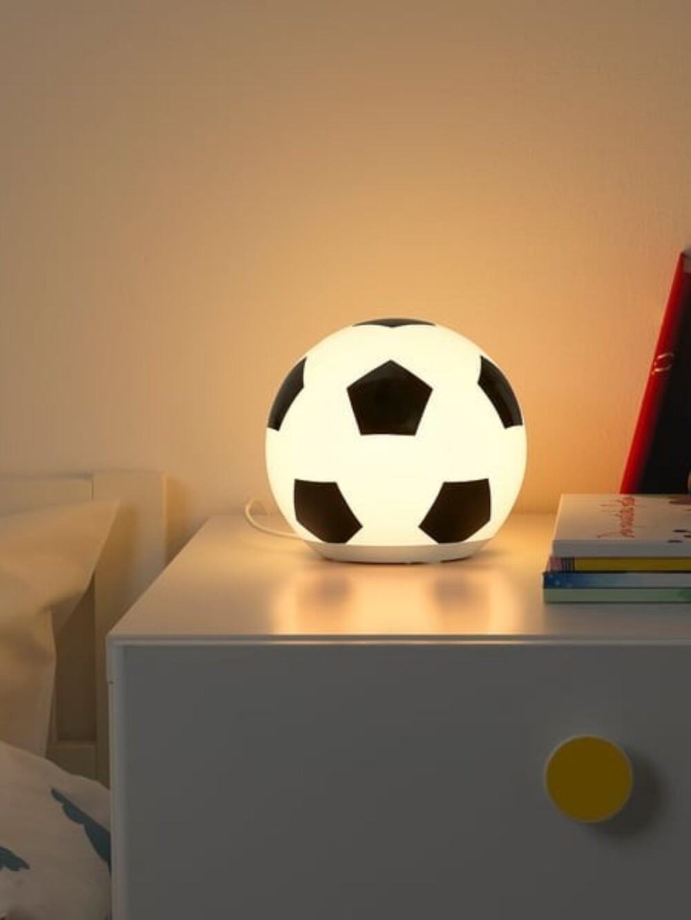Ikea ÄNGARNA Soccer Ball Kids Table Lamp